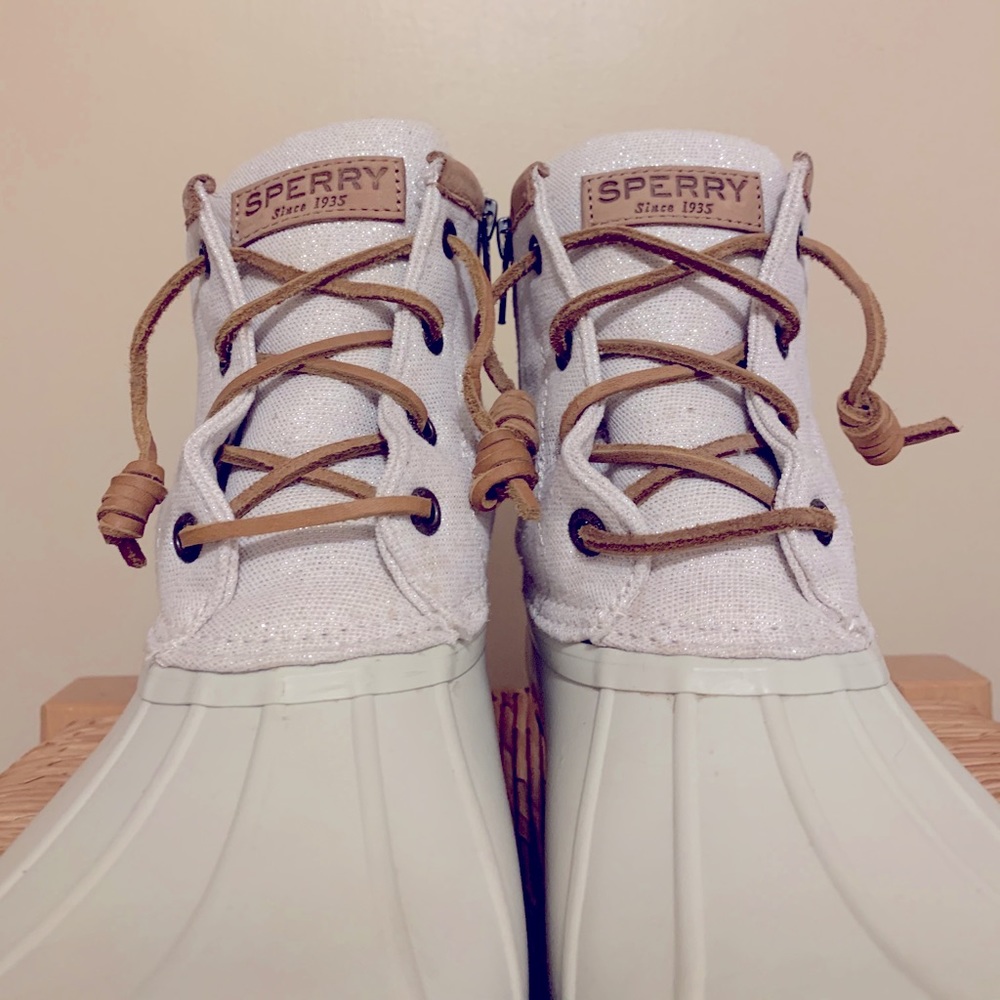 Sperry Saltwater Metallic Duck Boot